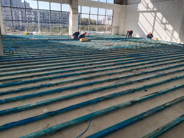 亳州職業(yè)技術(shù)學(xué)?；@球訓(xùn)練館